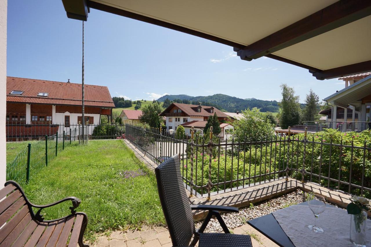 Ferienwohnung Sonnenschein Wertach Exterior foto